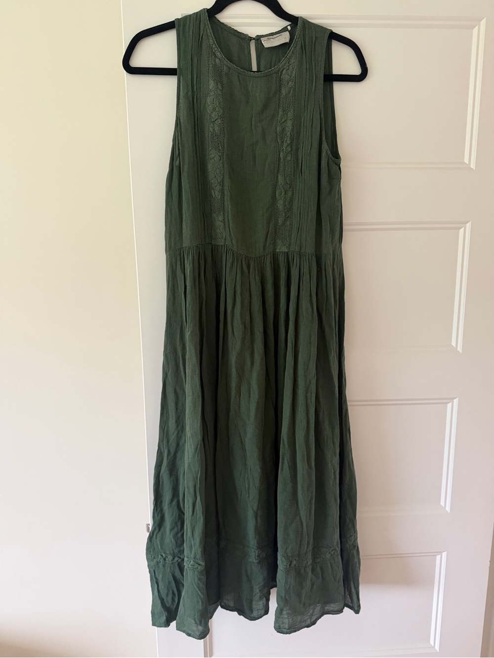 Auguste Margo Green Sleeveless Midi Dress size 4